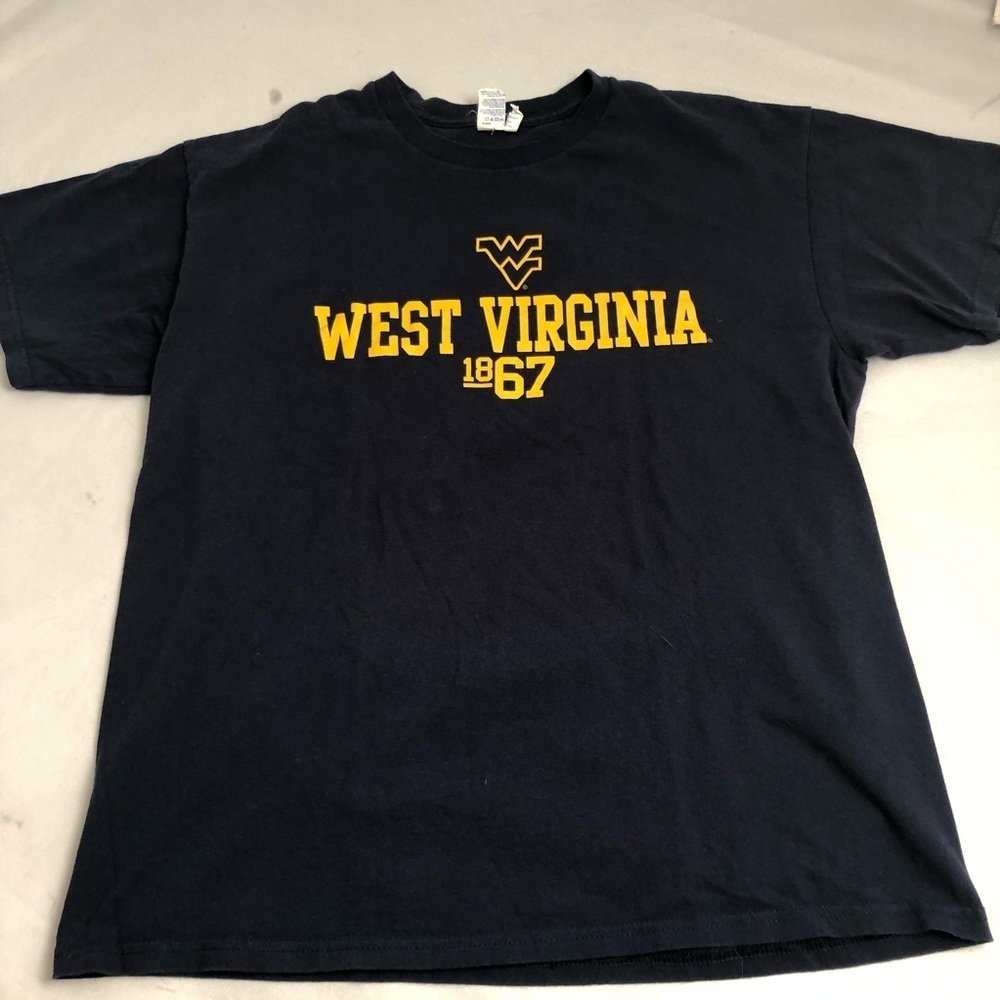 Gildan West Virginia University short sleeve logo t-shirt L